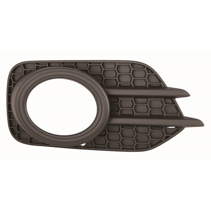 Volkswagen Tiguan/Tiguan Limited Front Passenger Side Bumper Insert Fog Lamp Bezel For Use W/Fog Lamps W/Chrome Ring - VW1039123