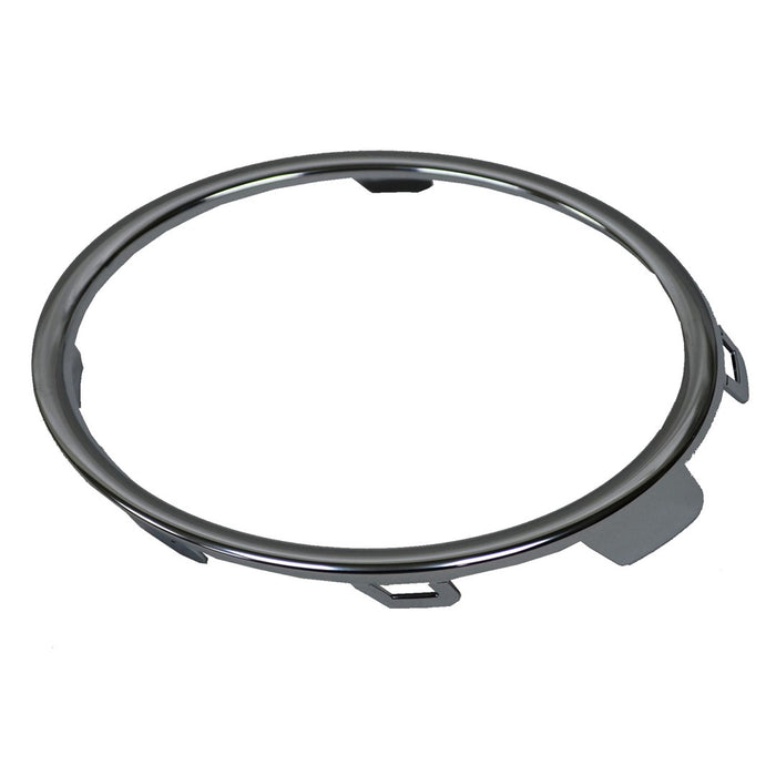 Volkswagen Golf/Tiguan/Tiguan Limited Front Passenger Side Bumper Insert Fog Lamp Ring Bezel For Use W/Fog Lamps Chrome - VW1039126