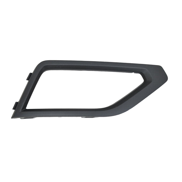 Volkswagen Atlas Front Passenger Side Bumper Insert W/O R-Line Pkg For Use W/Fog Lamps Outer Grille/Fog Lamp Bezel Satin - VW1039157