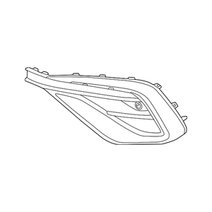 Front Passenger Side Bumper Insert image