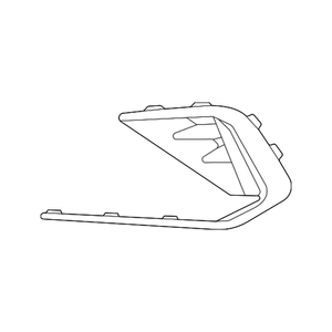 Front Passenger Side Bumper Insert image