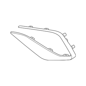 Front Passenger Side Bumper Molding image