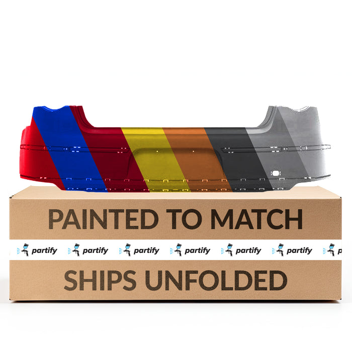 Volkswagen Passat CAPA Certified Rear Bumper Without Sensor Holes - VW1100162C