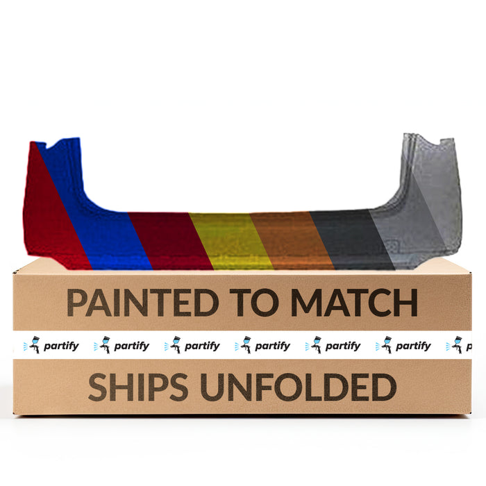 Parachoques trasero para Volkswagen Passat Wagon sin orificios para sensores - VW1100164