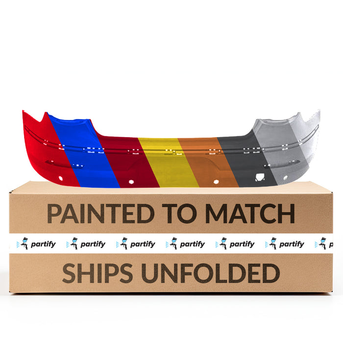 Volkswagen CC OEM Rear Bumper With Sensor Holes - 3C8807417QGRU