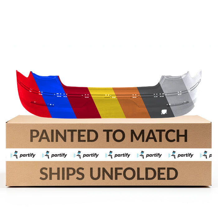 Volkswagen CC OEM Rear Bumper Without Sensor Holes - 3C8807417FGRU