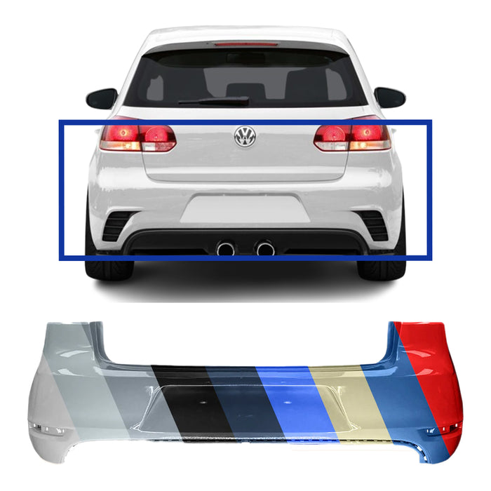 Volkswagen Golf GTI/Hatchback Rear Bumper - VW1100182