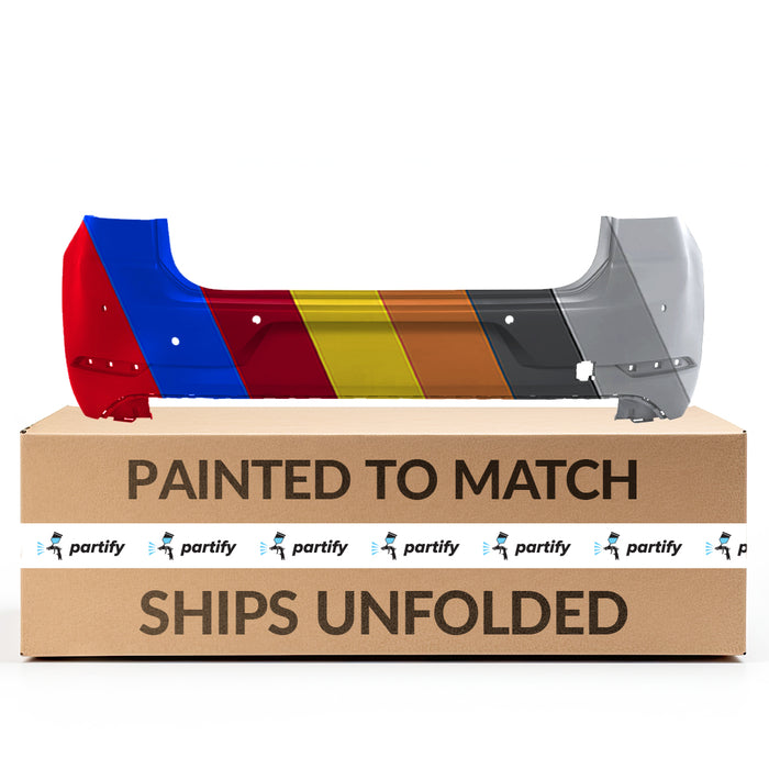 Volkswagen Golf R CAPA Certified Rear Bumper W/Park Aid Sensors W/O Parallel Park Assist - VW1100206C