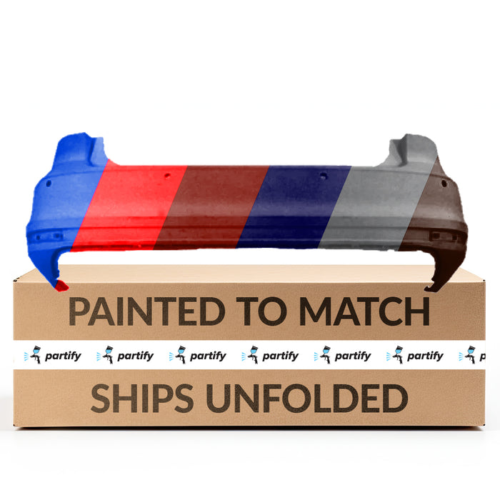 Parachoques trasero con orificios para sensores para Volkswagen Jetta (no GLI) - VW1100207