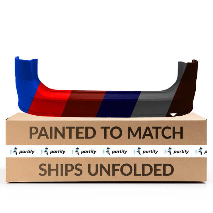 Parachoques trasero sin orificios para sensores del Volkswagen Golf Alltrack - VW1100213