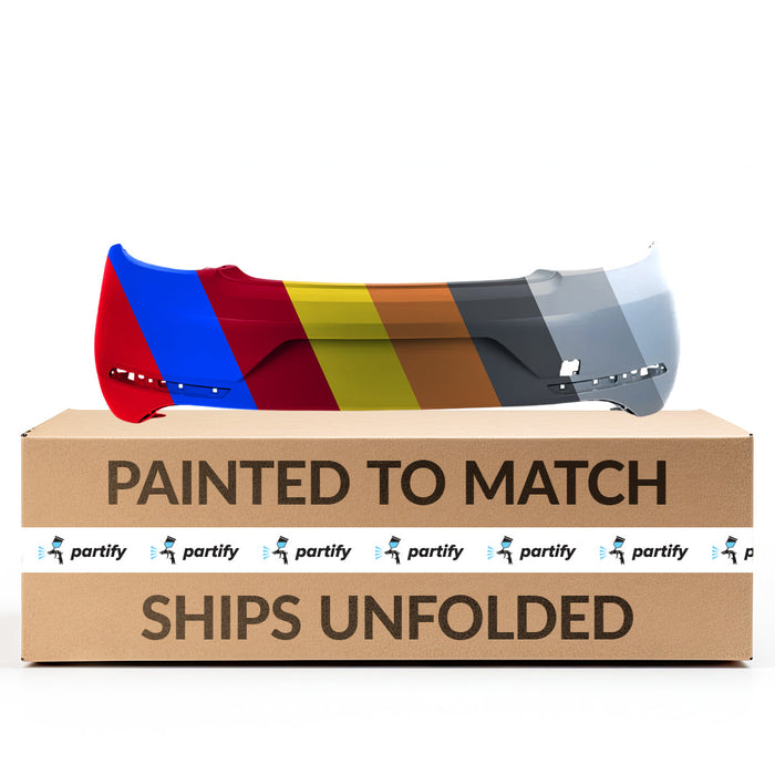 Volkswagen Beetle CAPA Certified Rear Bumper W/O Park Assist Sensor Holes - VW1100220C