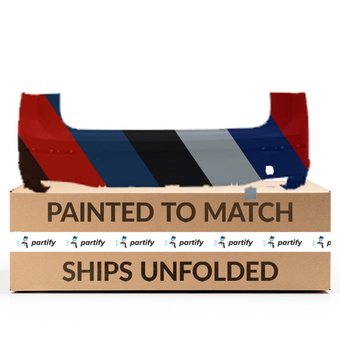 Volkswagen GTI CAPA Certified Rear Bumper W/O Parking Aid Sensors - VW1100227C