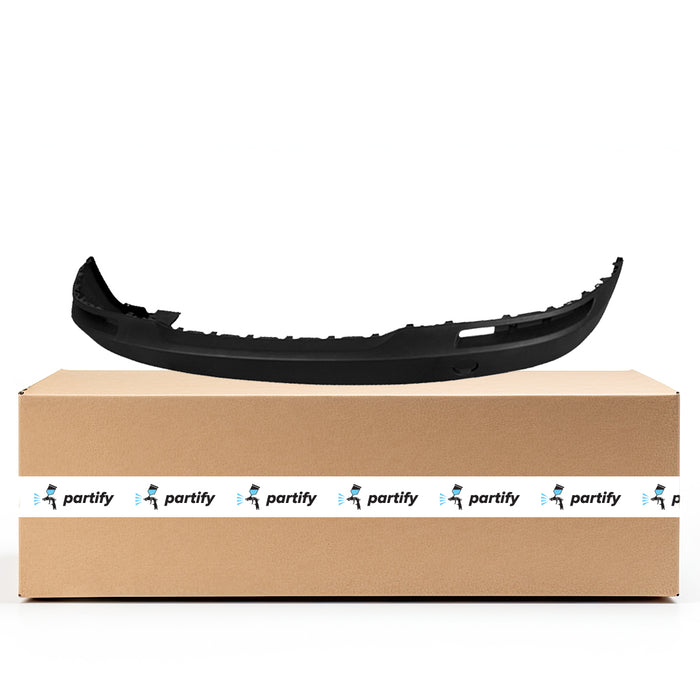 Volkswagen Tiguan OEM Rear Lower Bumper Without Sensor Holes With Tow Hook Hole - 5N0807521F9B9