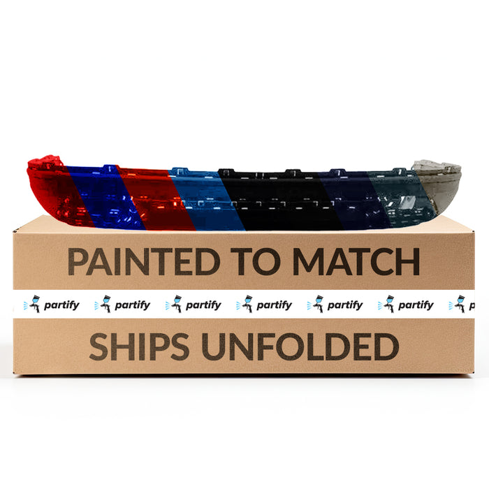 Volkswagen Atlas Non R-Line CAPA Certified Rear Lower Bumper Without Sensor Holes & Without PDC Holes & Without Trailer Hitch - VW1115105C