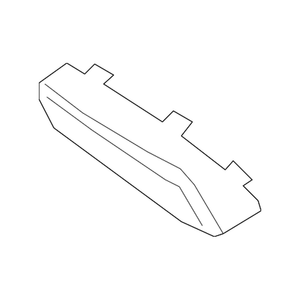 Rear Driver Side Bumper Insert image