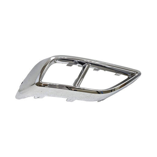 Volkswagen Atlas SEL Premium R-Line/SEL R-Line/SEL R-Line Black Rear Driver Side Bumper Insert W/R-Line Pkg Exh Tip Chrome - VW1138103