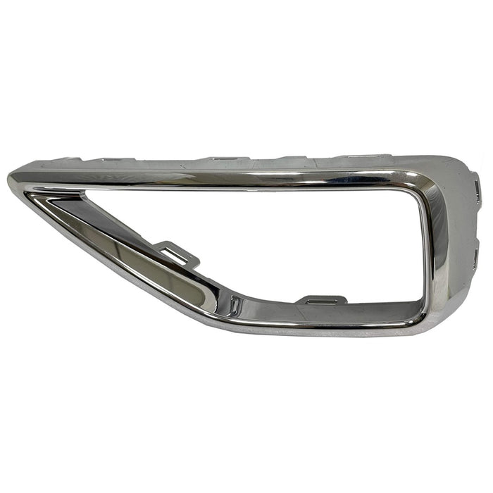 Volkswagen Taos Rear Passenger Side Bumper Molding Exh Bezel Chrome - VW1147114
