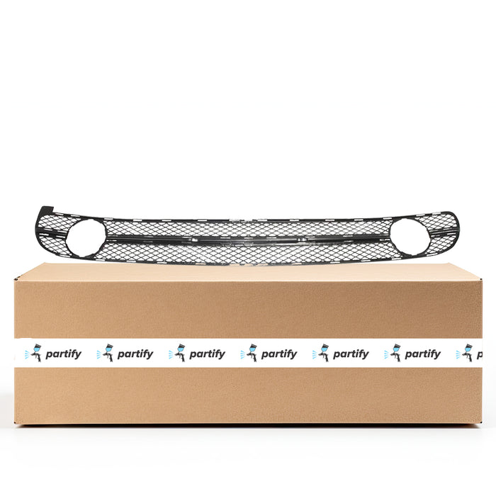 Volkswagen Beetle Lower OEM Grille Matte Black With Fog Lamp Hole - 1C0807681C01C