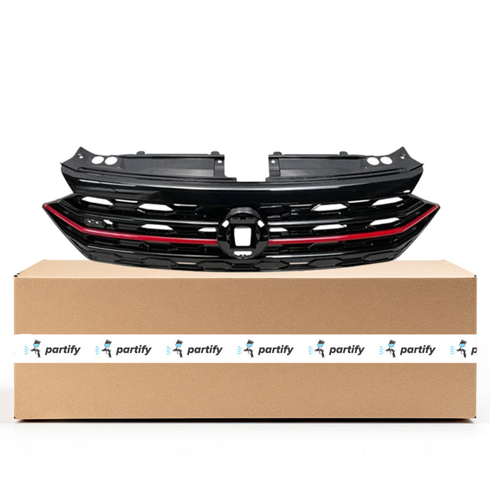 Volkswagen Jetta GLI CAPA Certified Grille Assembly - VW1200178C