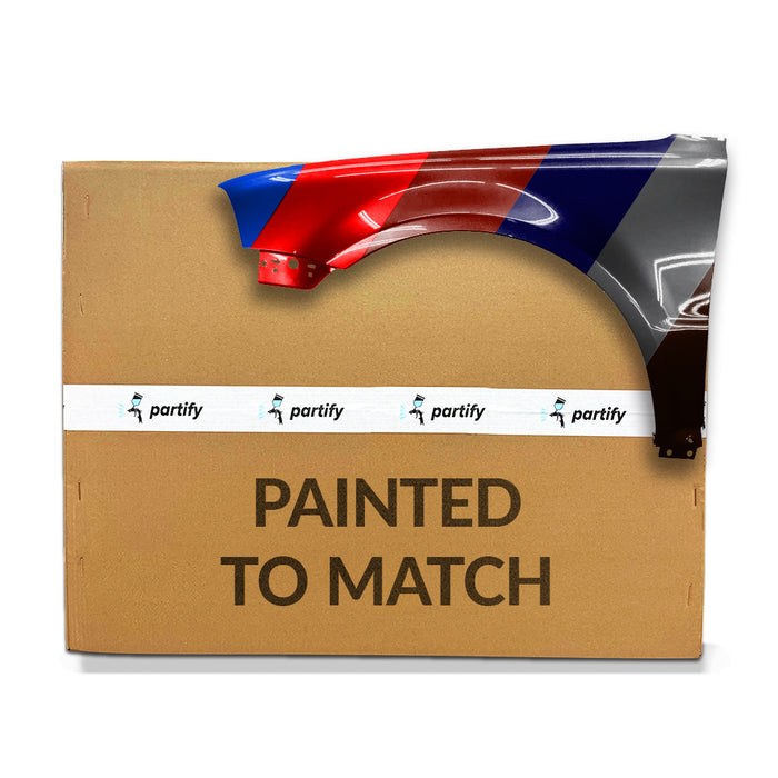 Guardabarros del lado del conductor con certificación CAPA para Volkswagen Passat sin orificio para luz de señal - VW1240134C