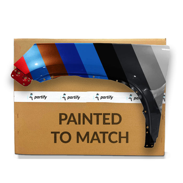 Guardabarros del lado del conductor con certificación CAPA para Volkswagen Tiguan - VW1240141C