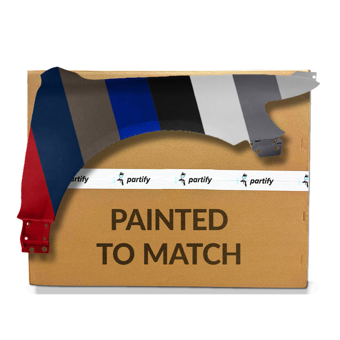 Guardabarros del lado del pasajero con certificación CAPA para Volkswagen Touareg - VW1241147C