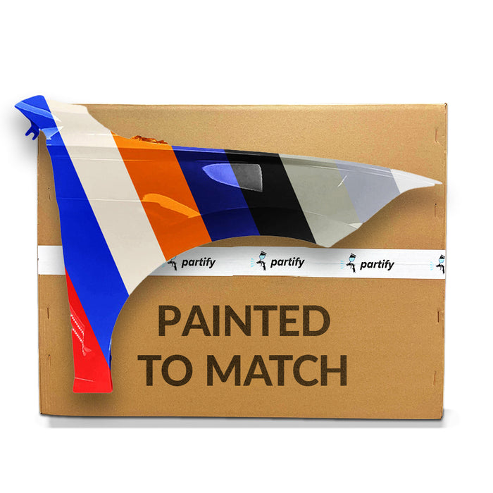 Guardabarros del lado del pasajero con certificación CAPA para Volkswagen Jetta - VW1241153C