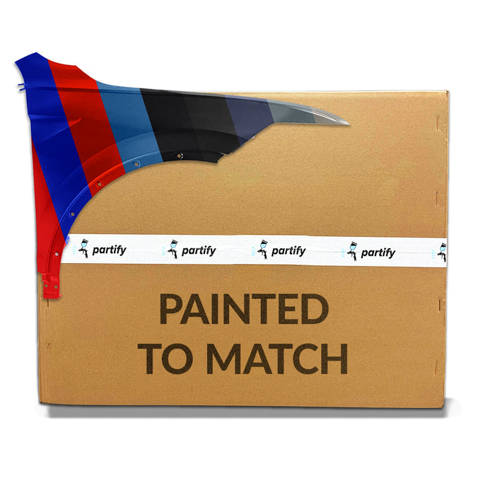 Volkswagen Tiguan CAPA Certified Passenger Side Fender W/O Lamp Holes - VW1241158C