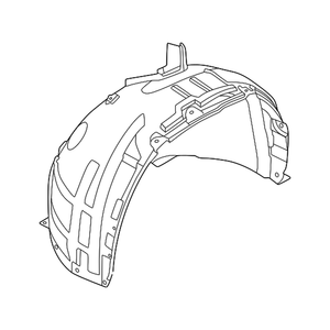 Driver Side Fender Liner image