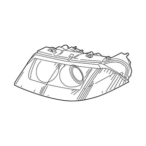 Driver Side Headlight Assembly image