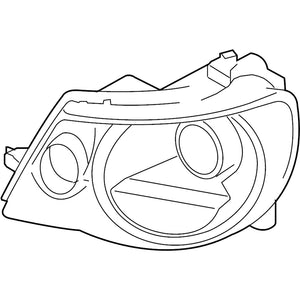 Driver Side Headlight Assembly image