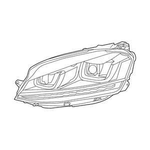 Driver Side Headlight Assembly image