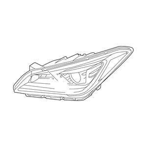 Driver Side Headlight Assembly image