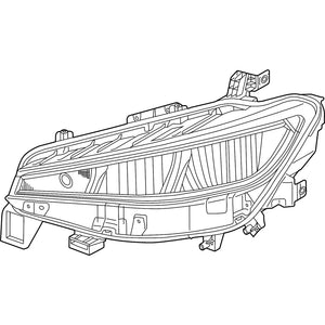 Driver Side Headlight Assembly image