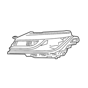 Passenger Side Headlight Assembly image