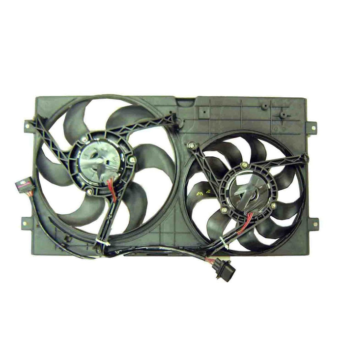 Volkswagen Beetle Engine Cooling Fan Assembly Motor/Blade/Shroud Dual Fan Assembly 1.8L L4/1.9L L4/2L L4 - VW3115101