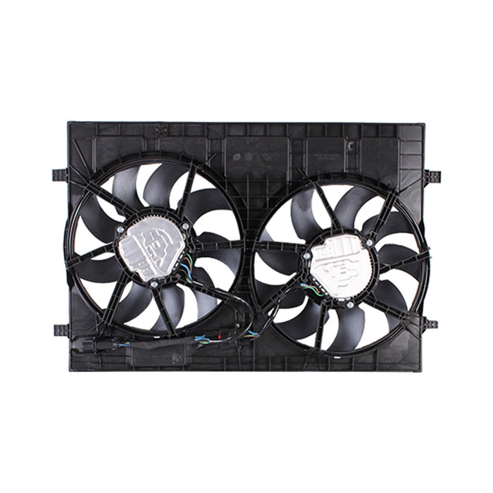 Volkswagen Atlas/Atlas Cross Sport Engine Cooling Fan Assembly W/Trailer Hitch Motor/Blade/Shroud Dual Fan Assy - VW3115123