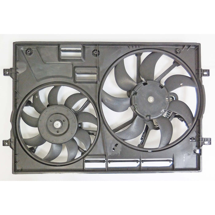 Audi A3/S3/TT Quattro/TTS Quattro/Volkswagen Golf R Engine Cooling Fan Assembly Motor/Blade/Shroud Dual Fan Assy Convertible/Coupe - VW3115124