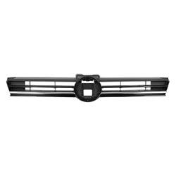 Volkswagen Golf Hatchback CAPA Certified Grille Primed Black With Chrome Moulding - VW1200176C