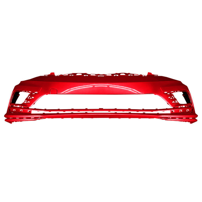 Volkswagen Jetta GLI/Wolfsburg CAPA Certified Front Bumper Without Sensor Holes & Without Head Light Washer Holes - VW1000242C