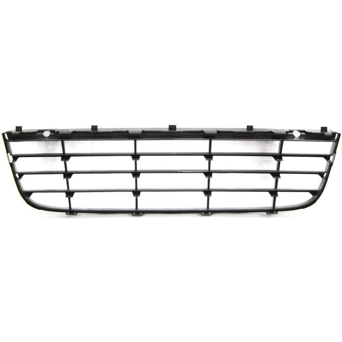 2005-2010 Volkswagen Jetta Lower Grille Center Matte Black Exclude GLI - VW1036106-Partify-Painted-Replacement-Body-Parts