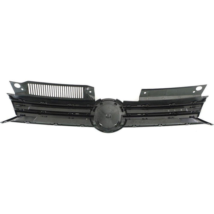 2011-2014 Volkswagen Jetta Wagon Grille With Chrome - VW1200164-Partify-Painted-Replacement-Body-Parts