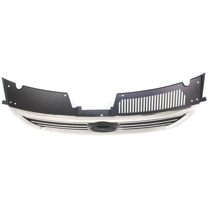 2006-2010 Volkswagen Passat Grille Black With Chrome Moulding With Distance Sensor - VW1210101-Partify-Painted-Replacement-Body-Parts