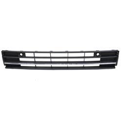 2016-2019 Volkswagen Passat Lower Grille Center Textured Black With Chrome Bar With Sensor Without Gt/R-Line - VW1036142-Partify-Painted-Replacement-Body-Parts