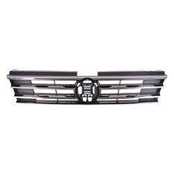 Volkswagen Tiguan CAPA Certified Grille Black With Chrome Trim/Collision Warning Without R-Line - VW1200172C