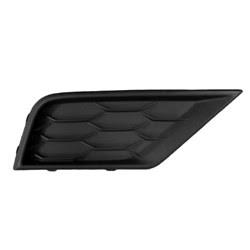 Volkswagen Tiguan CAPA Certified Grille Passenger Side Upper Textured Without Sensor - VW1039158C