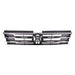 2018-2021 Volkswagen Tiguan Grille Black With Chrome Trim/Collision Warning Without R-Line - VW1200172-Partify-Painted-Replacement-Body-Parts