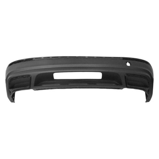 2018-2020 Volkswagen Tiguan Non R-Line Rear Lower Bumper Without Sensor Holes & With Trailer Hitch - VW1115114-Partify-Painted-Replacement-Body-Parts