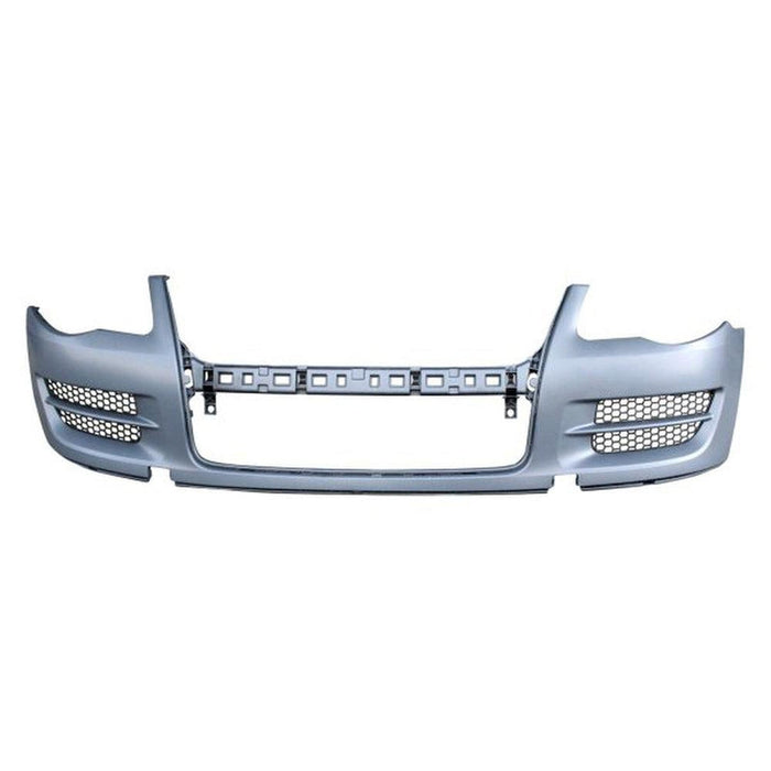 Volkswagen Touareg CAPA Certified Front Bumper Without Sensor Holes & Without Head Light Washer Holes - VW1000172C