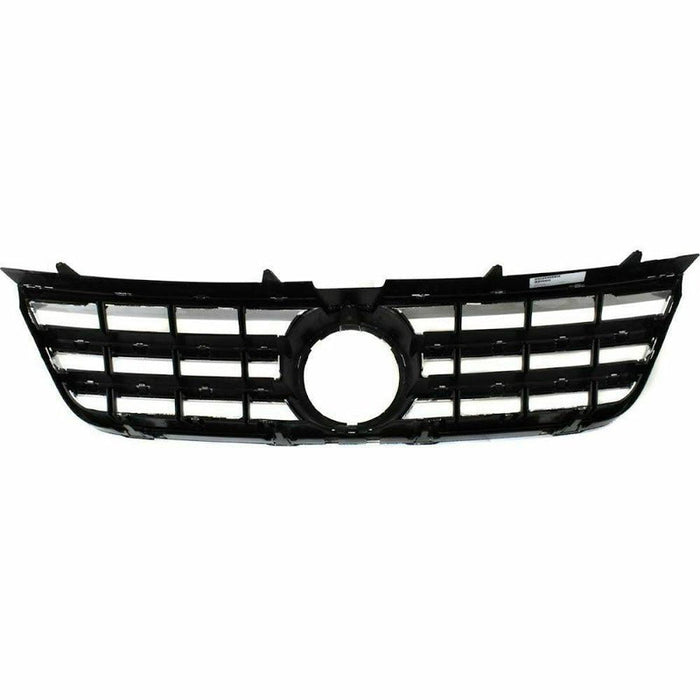 2004-2007 Volkswagen Touareg Grille Satin Black With Chrome Frame Plastic - VW1200143-Partify-Painted-Replacement-Body-Parts